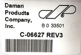 Daman C-06627 Hydraulic Manifold