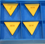 Lot of 4 New Stellram Indexable Turning Carbide Tin Coated Inserts TPG431A NL30