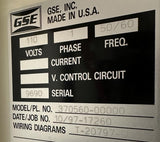GSE 560 Data Stat Process Monitor 110V Single Phase 370560-00000