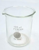 Pyrex 1000 Glass Beaker 100 ml 2-1/2" Tall