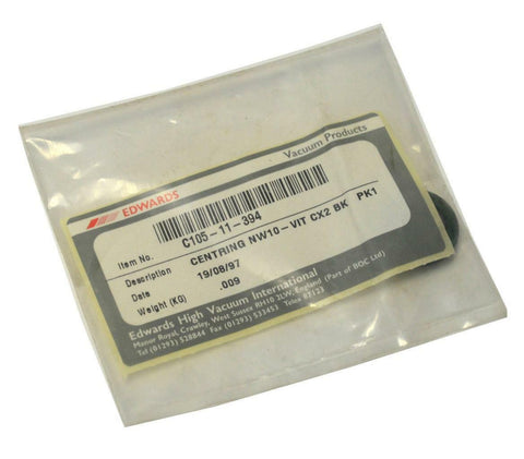 NEW EDWARDS C105-11-394 VACUUM CENTERING RING NW10-VIT CX2
