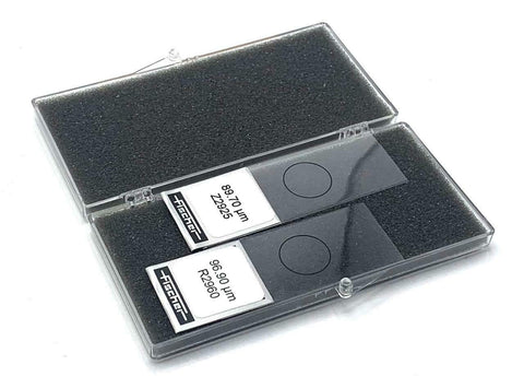 Fischer Z2925 & R2960 50 Micron Foils 89.70 um & 96.90 um