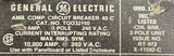 General Electric TQD32150 3-Pole Circuit Breaker 150A 240VAC 3PH Bolt-On