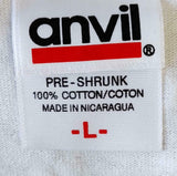 Anvil Men's Blake Shelton Hillbilly Bone 2010 Tour White Shirt Size Large