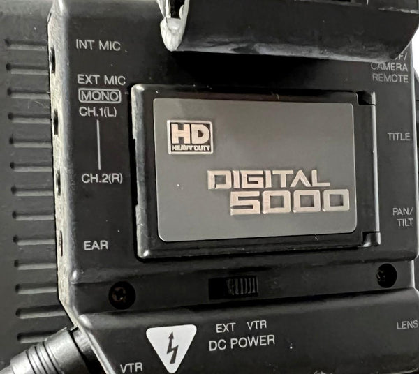 Panasonic WV-D5000 Heavy Duty Digital 5000 System Camera With 3274 Len
