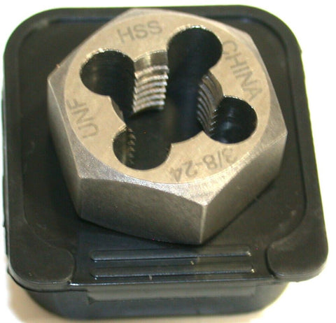 Up to 3 New Procut Hexagon 3/8"-24 UNF Hex Thread Dies ER687236