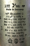 ITT MP 33 60/240 C Capacitor (2 Available)