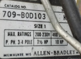 Allen-Bradley 709-B0D103 Ser. K Motor Starter NEMA Size 1 200-230V 7.5HP