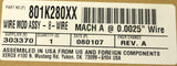 New Xerox 801K280XX IGEN3 Wire Module Assembly 8 Wire REV. A 0.0025"