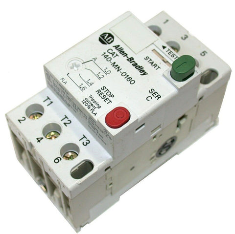 ALLEN BRADLEY MANUAL MOTOR STARTER 140-MN-0160