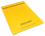 Sartorius Model 2004MP6 Electronic Semi-Micro Balance Instruction Manual