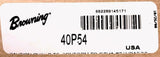 Browning 40P54 Roller Chain Sprocket 40 Chain 8.599" Pitch 54 Teeth