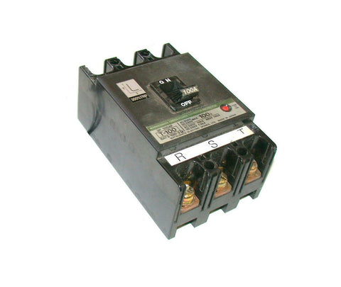 MATSUSHITA 3-POLE 100 AMP CIRCUIT BREAKER 600 VAC MODEL  BAT3-100-39   3P100AF