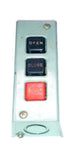 DNS  Pushbutton Station Enclosure Open-Close-Stop Made in USA
