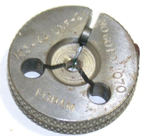 PONAM NO GO THREAD RING GAGE .125-44 UNF-2A