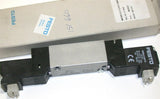 NEW FESTO DOUBLE 110V SOLENOID VALVES W/ COILS JMEBH-5/2-5,0-B-110AC