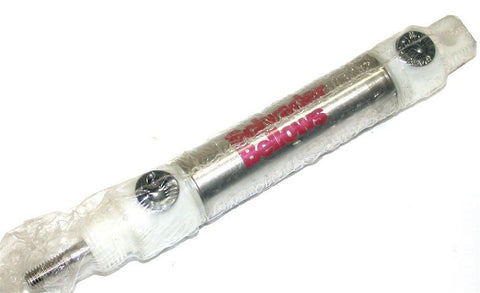 NEW SCHRADER BELLOWS 1 1/2 STAINLESS AIR CYLINDER W/DELRIN CAPS 00.75DXPSRD1.500