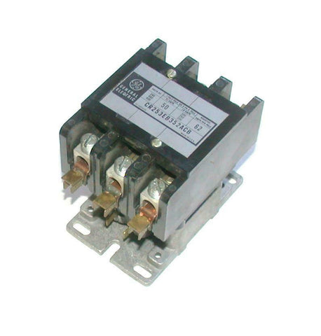 General Electric  CR253EB352ACB   3-Pole Contactor 50 Amp  110/120 VAC Coil