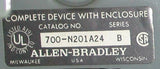 Allen Bradley  700-N201A24   700-N200A24  Control Relay Enclosure Assembly