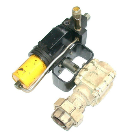 WORCHESTER  SERIES 34 PNEUMATIC  VALVE ACTUATOR  W/BALL VALVE 1-1/4 NPT