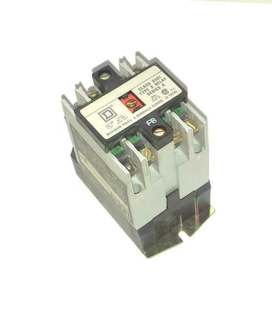 Square D  8501X040  Control Relay Series A 4 N.O. Contacts 110/120 VAC Coil