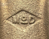 AY Mcdonald 2G 1" Bronze Gas Plug Valve