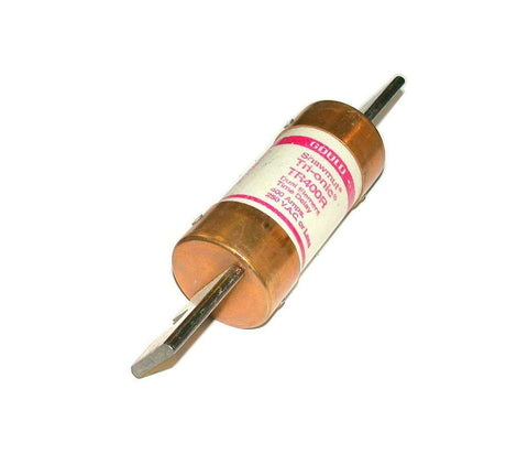 GOULD SHAWMUT TRI-ONIC 400 AMP TIME DELAY FUSE 250 VAC MAX MODEL TR400R