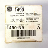 NEW Allen-Bradley 1490-N9 Conduit HUB 3/4" Series A
