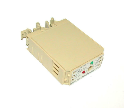 NEW WEIDMULLER   2229.6   TIME DELAY RELAY 0.1-1 SECOND 24 VAC/DC DIN RAIL MOUNT