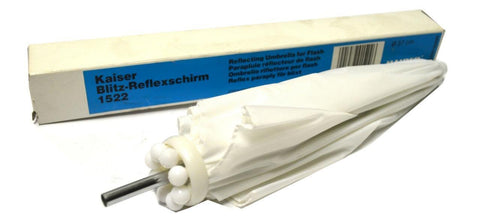 Kaiser Blitz-ReflexSchirm 1522 Reflecting Umbrella for Flash 37 CM