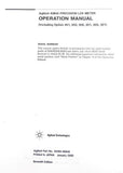 Agilent 4284A Precision LCR Meter Operation Manual