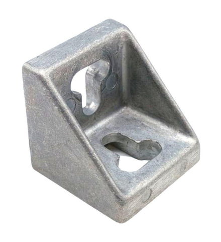 Lot of (4) Bosch Rexroth 348-526 Aluminum Corner Mount Gusset 90° Bracket