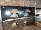 Earthstone 130-DUE' Gas Fired Pizza Oven Double Opening
