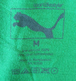 Puma Men's Chicago The Windy City License Plate Green Shirt Size Medium