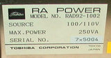 Toshiba  RAD92-1002  DC Power Supply Module 100/110 VAC 250 VA 2 Amp