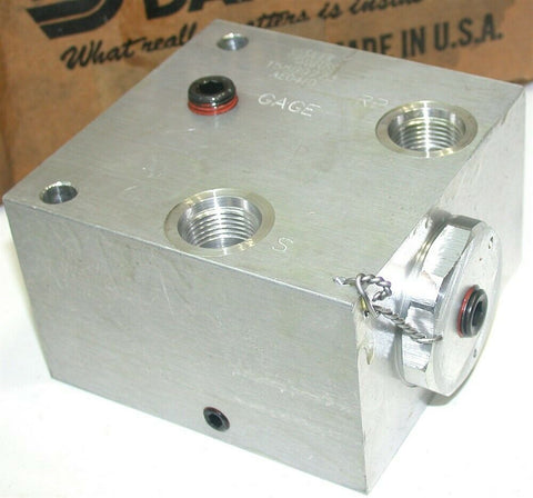 Sauer Danfoss 158B9773 Aluminum Check body AE041D NIB