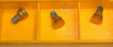 Lot of 3 New 1865953 Kennametal K-LOCK Profiling Inserts RCMK090700 KC730