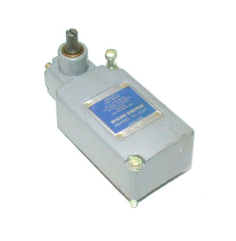 MICRO SWITCH HONEYWELL    201LS1   LIMIT SWITCH 10 AMP 600 VAC NO WIRING BASE