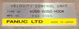 GE Fanuc  A06B-6050-H004  Velocity Control Unit Made in Japan