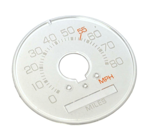 3-1/4" 0-80 MPH MILES PER HOUR SPEEDOMETER COVER