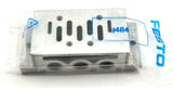 Festo NAS-1/4-1A-ISO Manifold Block Base (2 Available)