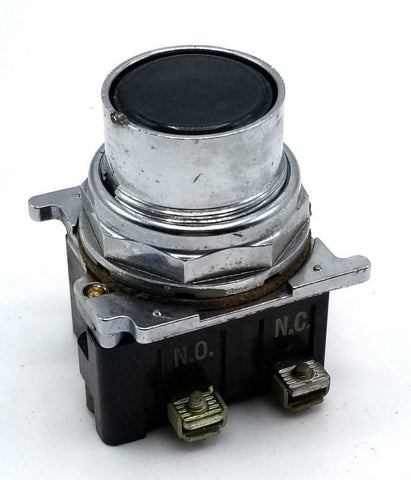 Cutler Hammer 4-76 Black Pushbutton