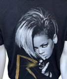 Anvil Rihanna Last Girl On Earth Tour 2010 Black Short Sleeve Shirt Size Large