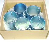 New Box of 5 Crouse Hinds  465  Set Screw Type EMT 2" Conduit Couplings