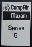 CompAir Maxam Series 5 Solenoid Valve B-12 110V 60HZ 8W