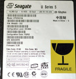SEAGATE ST320413A IDE DRIVE 20 GB 9R4002-232
