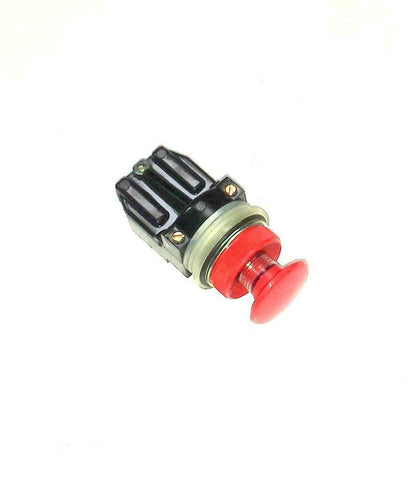 New General Electric  CR104A3123  Red E-Stop Momentary Pushbutton 1 N.C. Contact