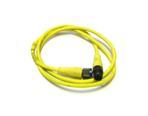 BALLUFF  C04EEL04TY010M  QUICK DISCONNECT CORD SET CABLE 3 FT. 5-PIN 4 CONDUCTOR