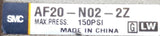 SMC AF20-N02-2Z Modular Air Filter 150PSI 1/4"NPT Polycarbonate Bowl