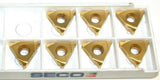 Lot of 7 New Seco Indexable Tin Coat Carbide Threading Inserts 16ER24UN CP50